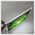 Indoor LED backlit lighting panel poster printing wall mounted super thinnest picture frame transparent  Acrylic light box